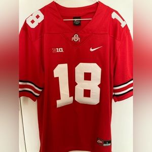 Ohio State Buckeyes Marvin Harrison Jr. Red Jersey
